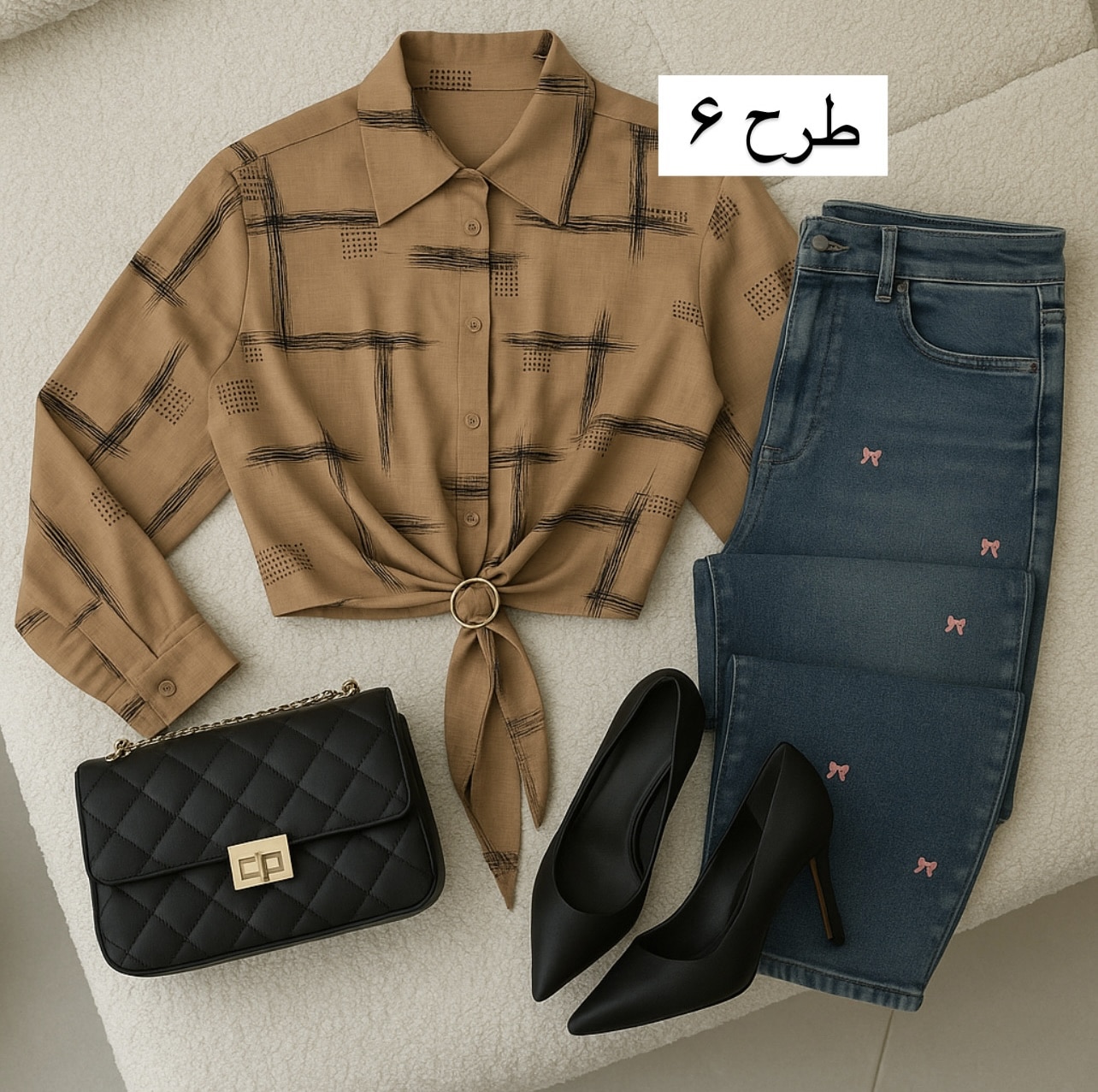 شومیز حلقه دار کد 40556 - Image 5