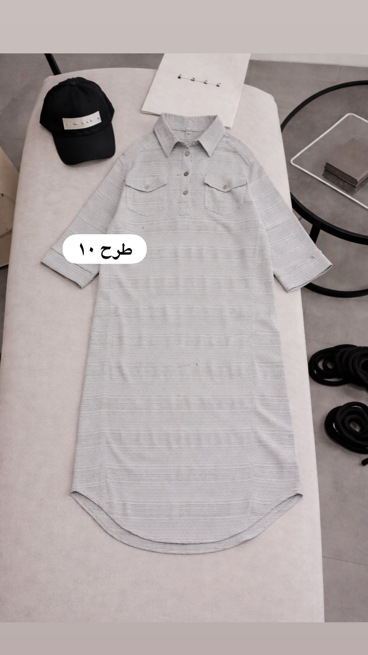پیراهن کفتان قصر کد 80115 - Image 4