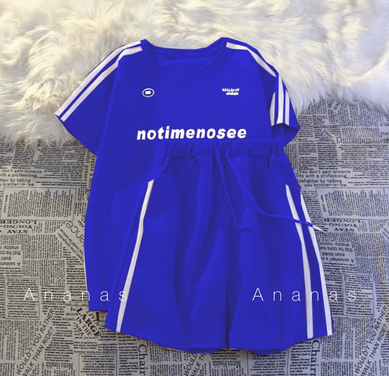 ست تیشرت شلوارک notimenosee کد 50868