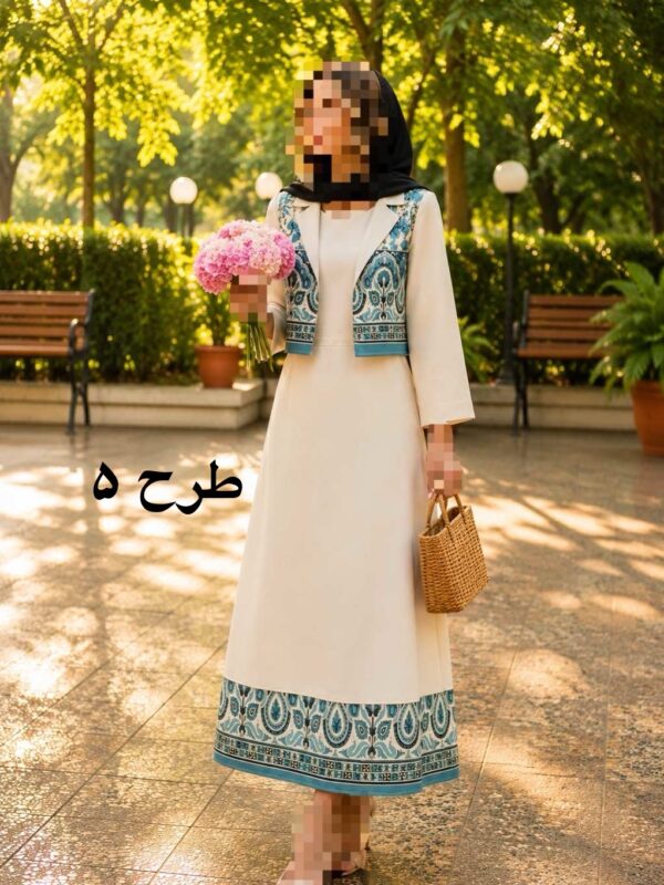 ست کت و سارافون مدرن کد 50918