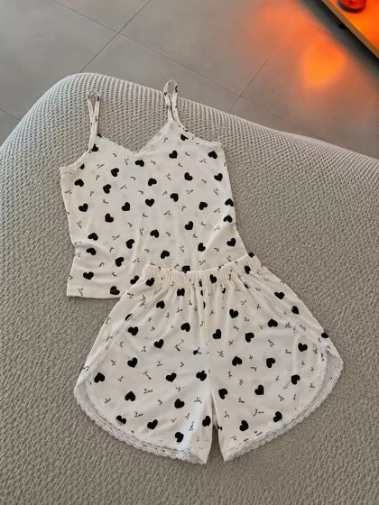 ست تاپ و شورتک سونا کد 50936