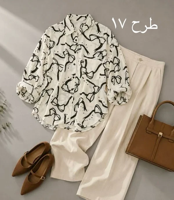 شومیز روژین کد 40942