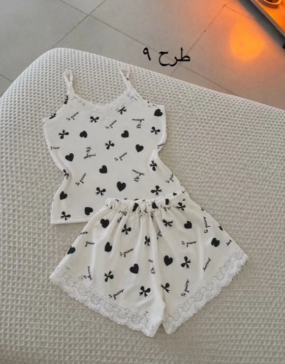 ست تاپ شورتک کوشا کد 50956